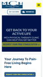 Mobile Screenshot of mchphysicaltherapy.com